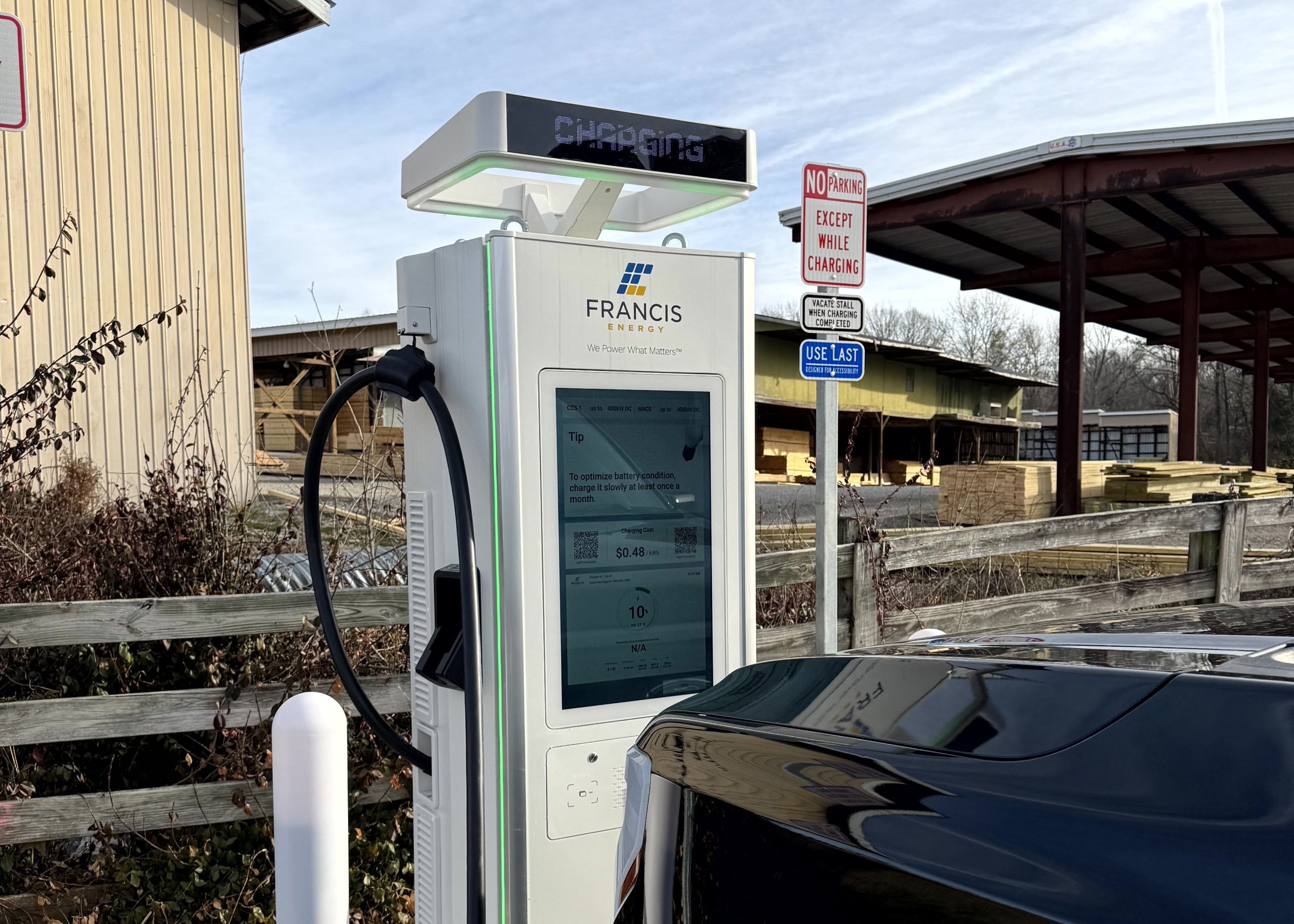 Glasgow charging station